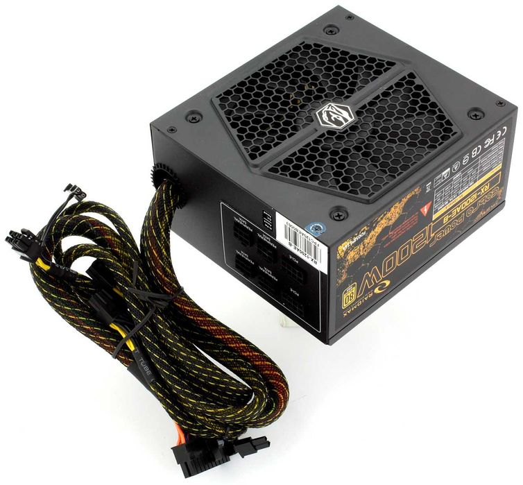 Захранване PSU Raidmax Cobra RX-1200AE-B 1200W 80+ Gold (не всички кабели)