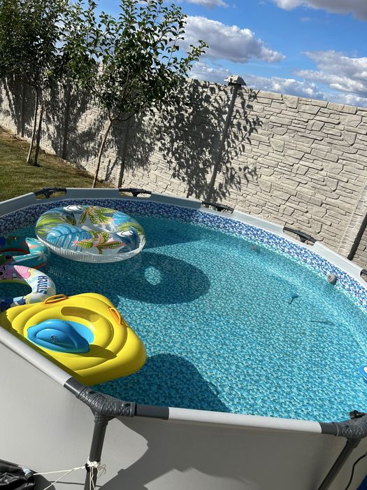 Vand Piscina Bestway Steel Pro Max