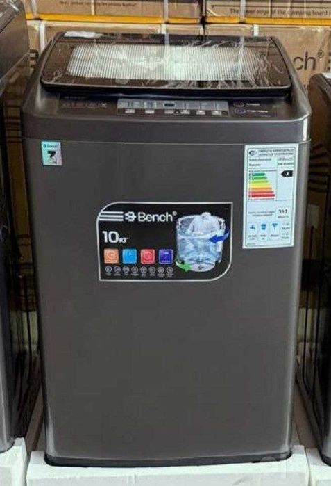 Стиральная машинка Bench 10кг с двумя подключениями, год гарантии.
