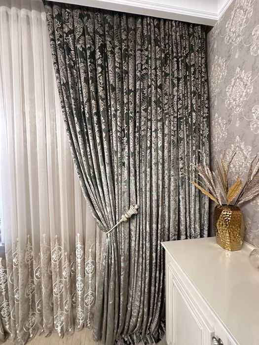 Стирка и химчистка штор