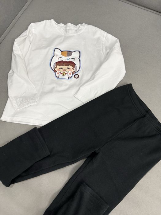 Лосины теплые и лонгслив 5000 тг