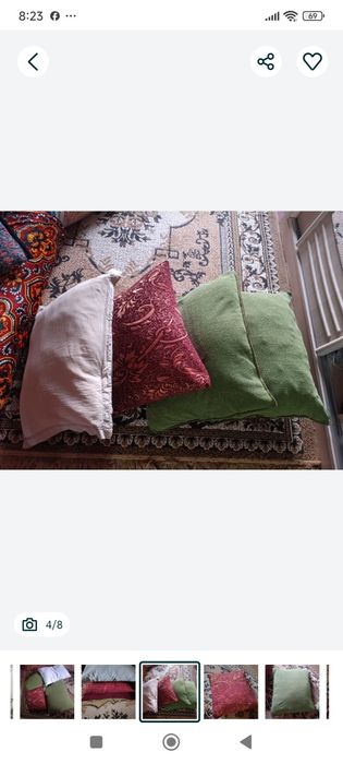 Ястик подушки 4 штук