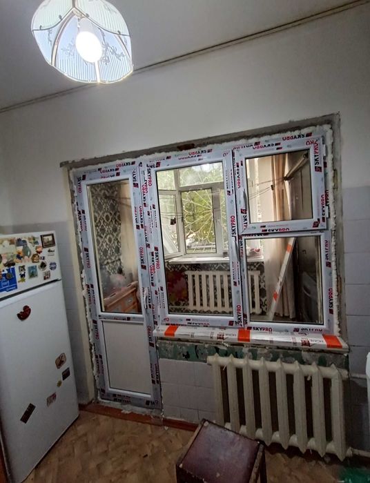 Пластиковые окна, витражи, дверь, окн