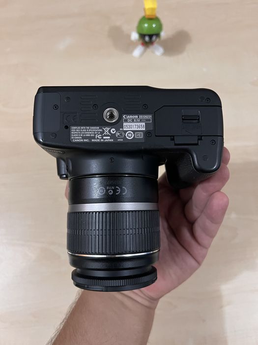 Cameră FOTO DSLR Canon EOS 500D, Made In Japan, Ca NOU, Obiectiv, Incarcator, Card 8 GB