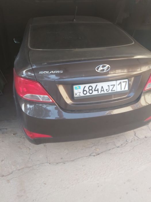 Хондай Solaris авто көлігі сатылады жағдай өте жақсы