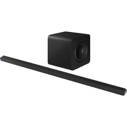 Soundbar SAMSUNG HW-S800D, 3.1.2, 330W, Bluetooth, Wi-Fi, Subwoofer wireless, Dolby Atmos, negru titan