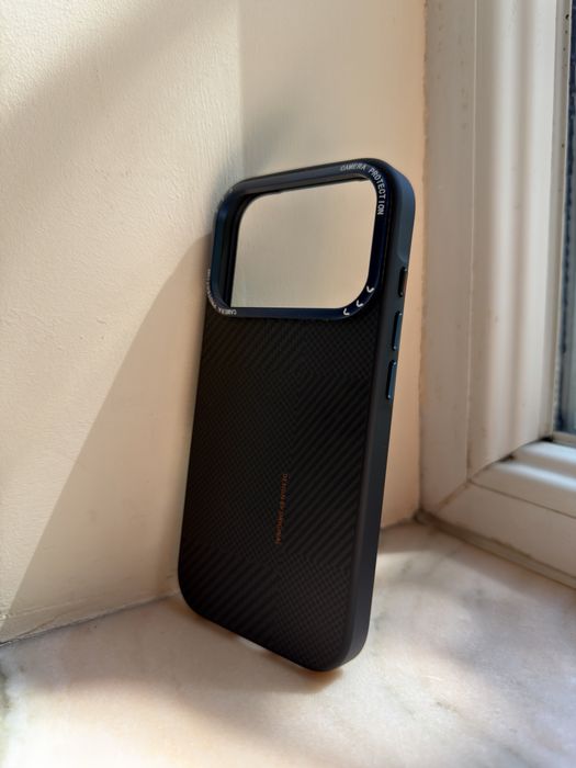 Husă Fibră de Carbon iPhone 17 Pro