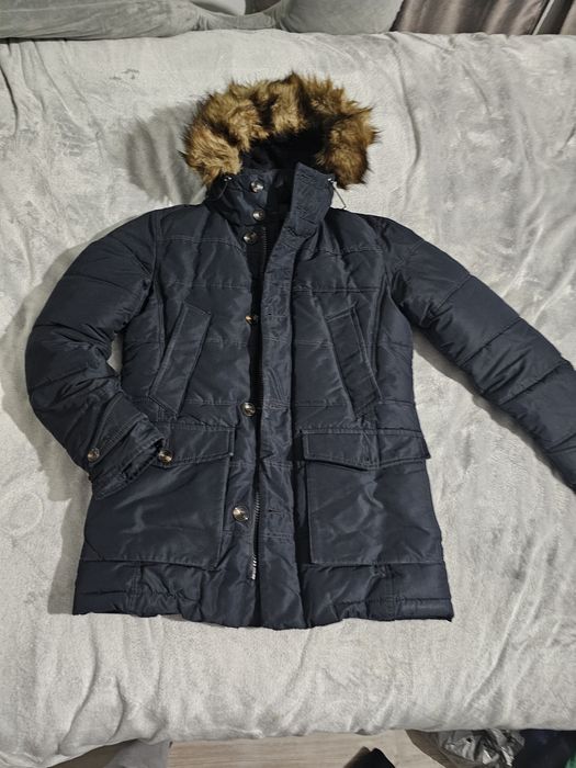 Мъжка парка / дебело пухено яке Zara