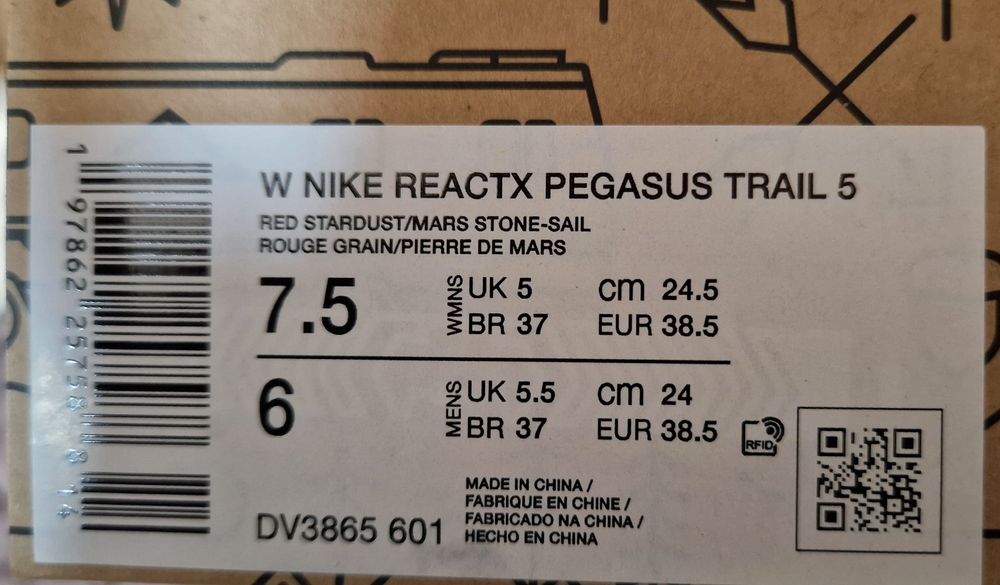Nike ReactX Pegasus Trail 5