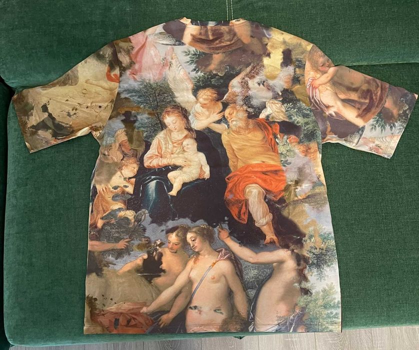 Tricou Balmain oversized pastel L