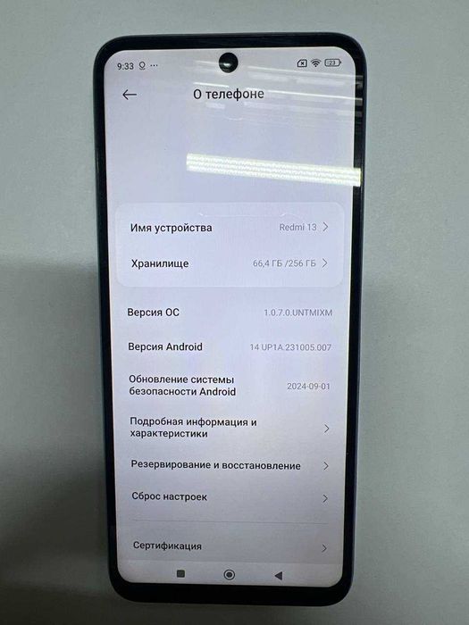 Телефон Xiaomi redmi 13