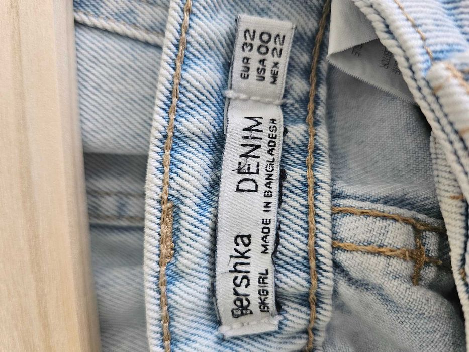 Къса дънкова пола