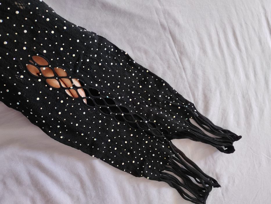 Lenjerie sexy neagra pentru XXS/XS