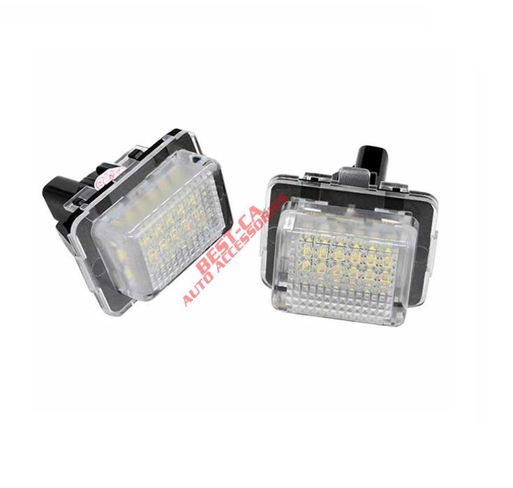 Set 2 lampi LED numar Mercedes Benz C CLA CLS E ML W204 W205 W212 W218