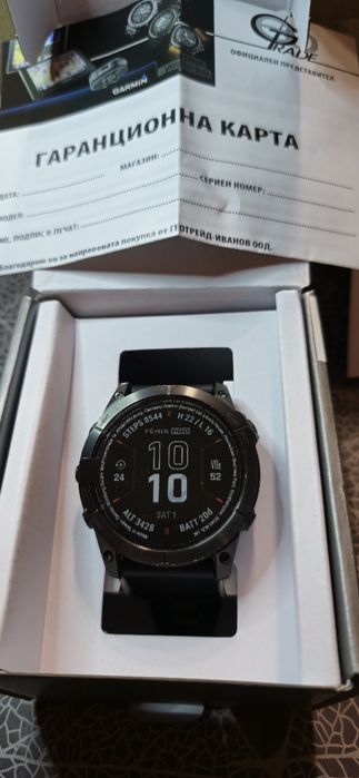 Garmin fenix 7x pro sapphire solar
