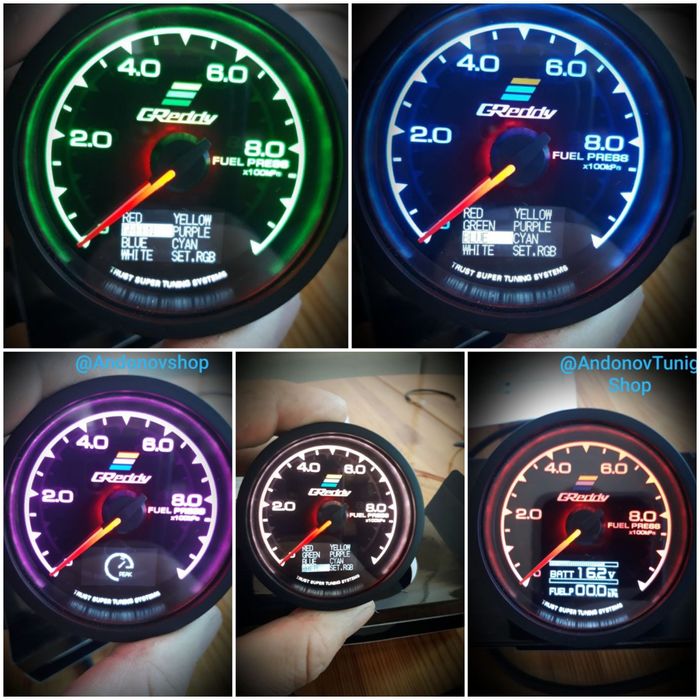 Greddy Измервателен уред налягане масло грейди тунинг уреди gredy