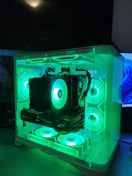 PC gamingDDR 5  Ryzen 5 8400f am5 4,7 ghz 4 nm \RX 5700 xt 8 g\DDR 5 16 gb\nmve2 256g+1thdd