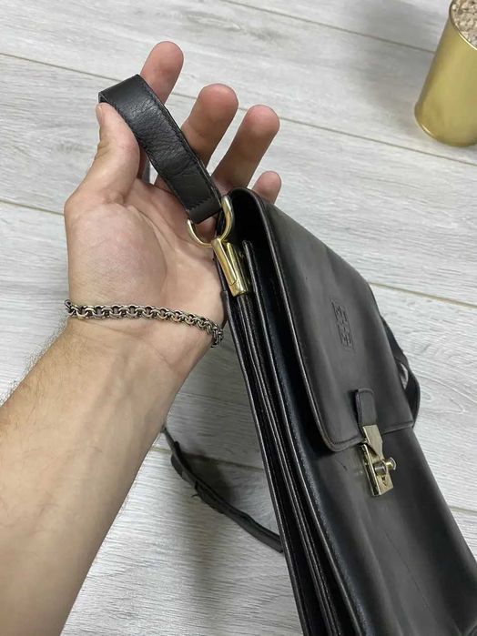 Givenchy gentleman leather bag
