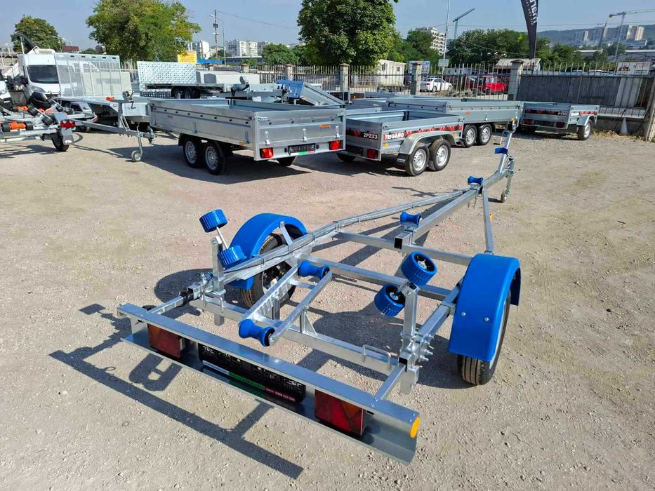 НОВ колесар за лодки до 5,2М (750КГ) Neptun N7-17 NAVY