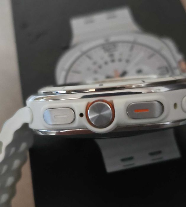 Samsung Galaxy Watch Ultra, 47mm, LTE, Titanium White (model 2024) stare excelenta!