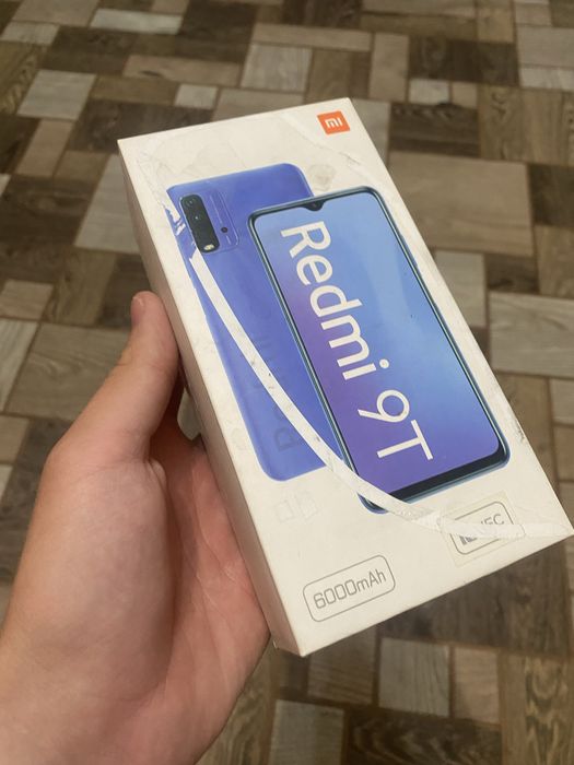 Redmi 9t с коробкой