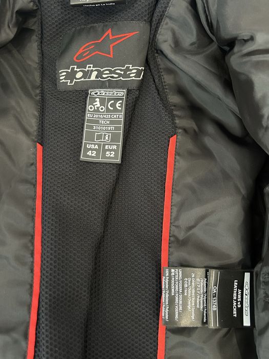 Кожено яке alpinestars