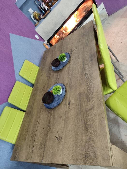 Маса и 6 стола комплект