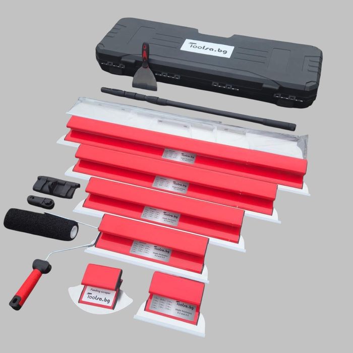 Професионален комплект за шпакловка TOOLSA