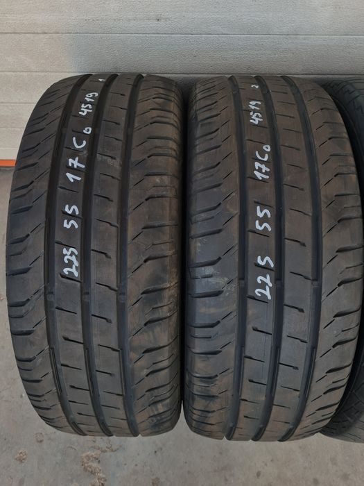 Летни гуми 4 броя CONTINENTAL ContiVanContact200 225 55 R17C дот 4519