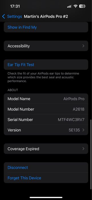 Apple Air Pods Pro(2nd generatin) Калъф MagSafe(USB-C)-2023
