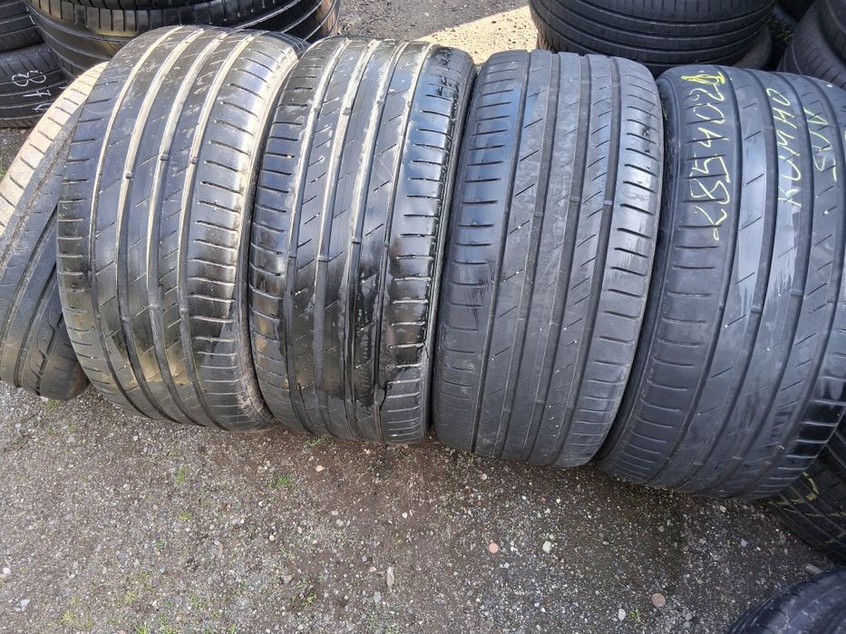 285 40 21 KUMHO  4броя летни дот 2022г