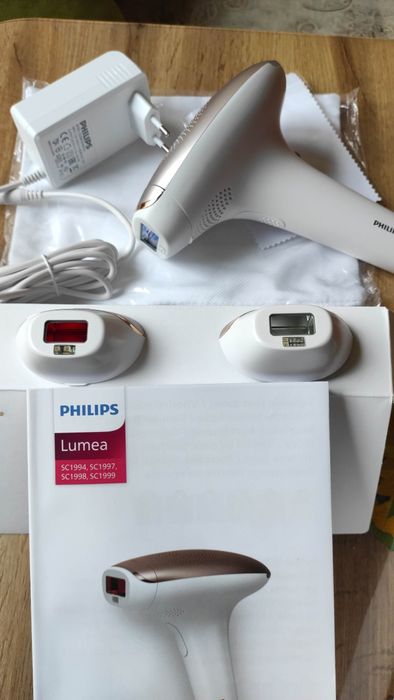 Фотоепилатор Philips Lumea SC1998 неупотребяван, в гаранция до 2029 г