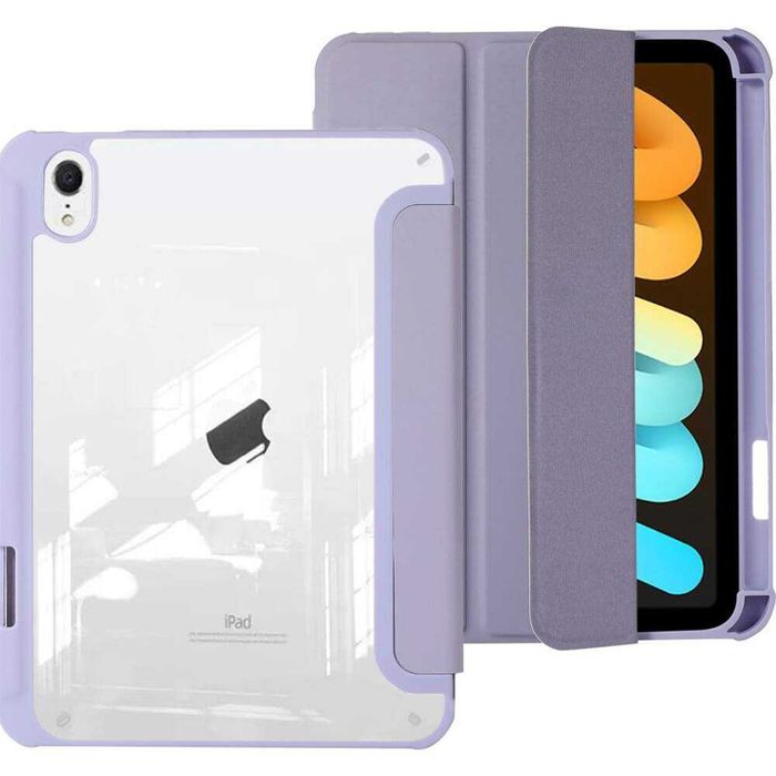 Husa antisoc, flip+Folie ecran APPLE iPad Mini 6 2021/ 7 2024 8.3 inch