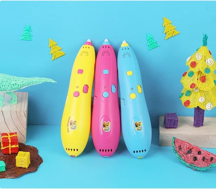 Безпроводная 3д ручка 3D pen Print, с аккумулятором безопасная!!