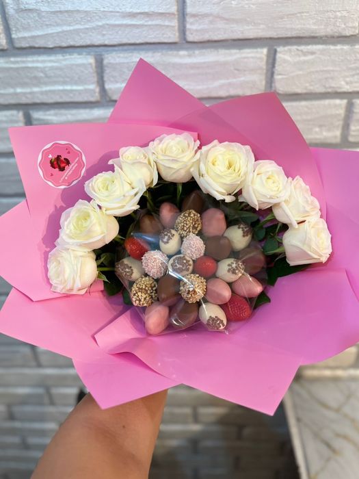 клубника в шоколаде