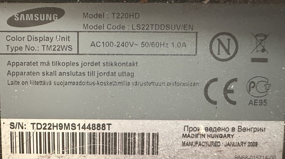 Монитор  Samsung