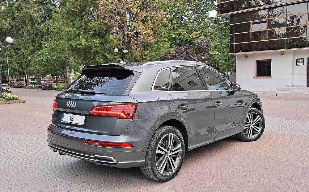 AUDI Q5-2018‼️3xS-Line•QUATTRO•MATRIX•Virtual•PIELE•Navi Mare•UNIC Proprietar