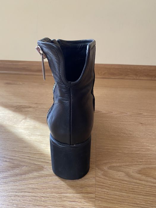 Ghete piele naturala