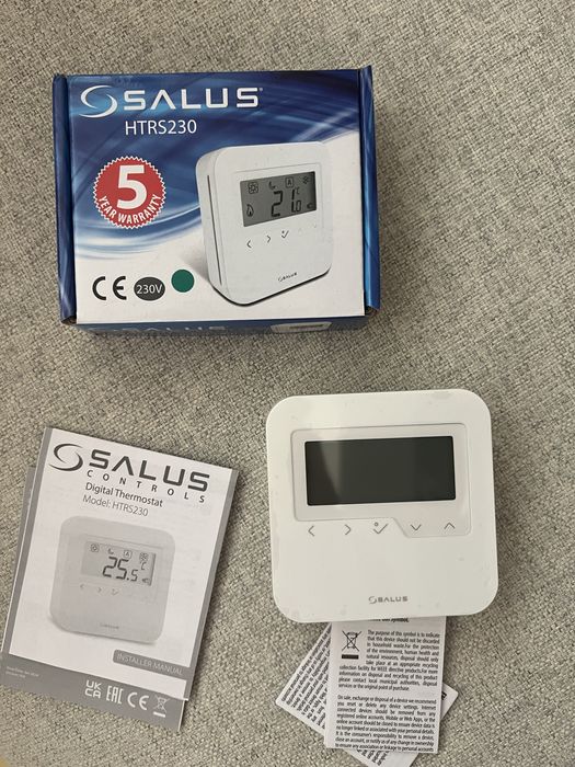 Vand 3 termostate incalzire in pardoseala Salus HTRS230