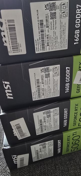 Placa Video Nvidia MSI RTX 5060Ti Ventus 2X OC Plus 16GB GDDR7 128bit Sigilat 5060 ti