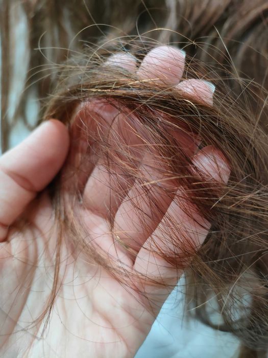 Естествена коса на треси