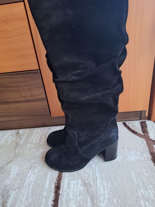 Дамски ботуши Дарис естествена кожа