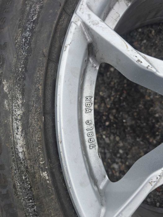 Лети джанти 18" с зимни гуми за Mercedes - KBA