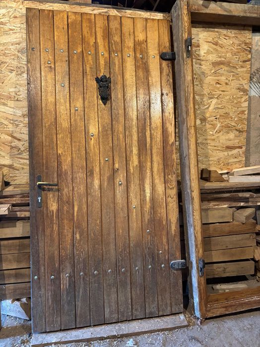 Usa intrare (exterior) stejar masiv