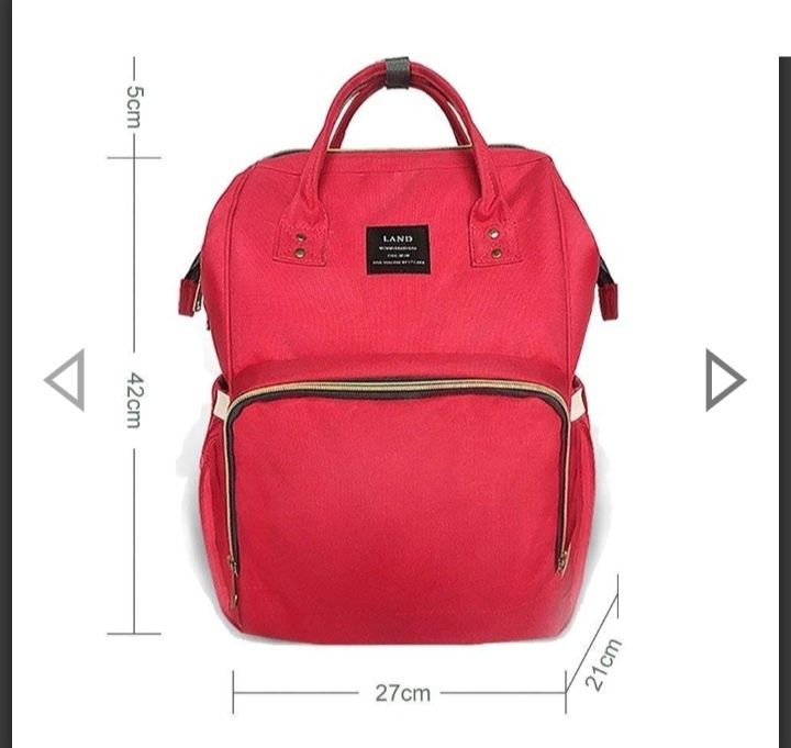 Раница за детски аксесоари и принадлежности с повивалник