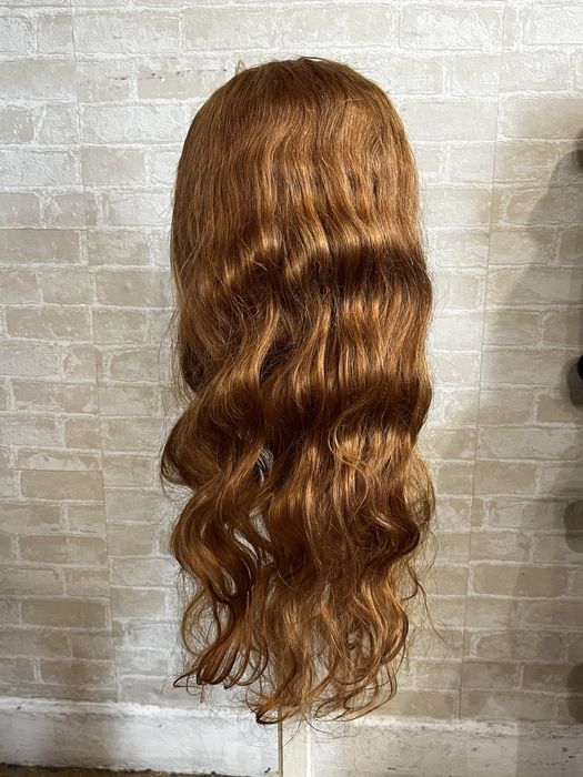 Рижава перука / червеникава перука от естествен косъм / човешки косъм