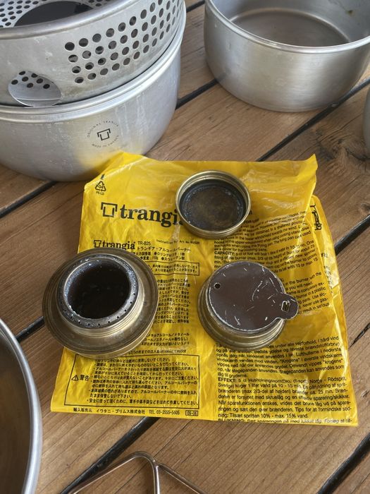 Trangia къмпнигрски комплект- със спиртна горелка