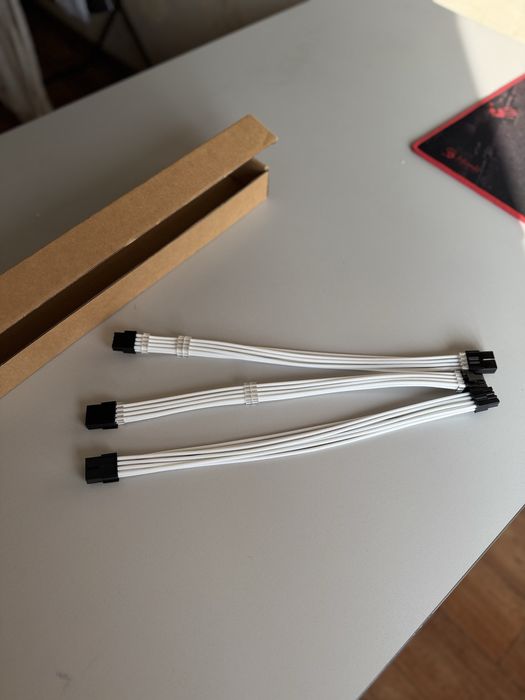 Кабель удлинитель Deepcool 8-pin ATX, 30см белый