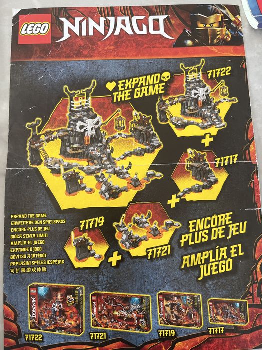 Lego Ninjago 71722, 71717, 71721, 71719
