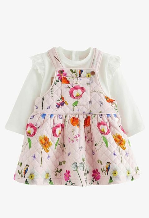 Бебешка рокличка+буйки Ted Baker 9-12м.